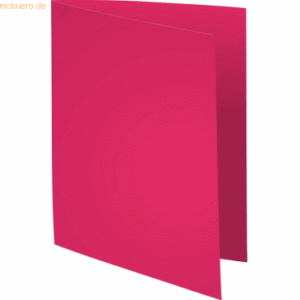 5 x Exacompta Aktendeckel Forever A4 220g VE=100 Stück fuchsia