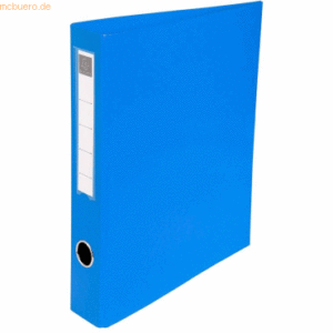 15 x Exacompta Ringbuch XXL A4 Kunststoff 4 Ringe 60mm blau