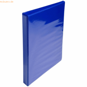 Exacompta Präsentationsringbuch Kreacover A4 16mm 4 Ringe blau