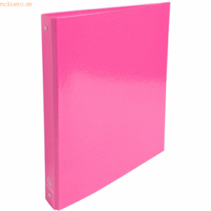 Exacompta Ringbuch Iderama A4 Pappe 4 Ringe 30mm rosa