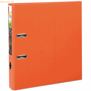 10 x Exacompta Ordner Premium A4 50mm PP orange