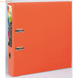 10 x Exacompta Ordner Premium A4 80mm PP orange