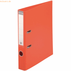 10 x Exacompta Ordner Premium A4 PVC 50mm orange