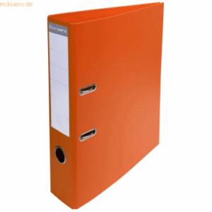 10 x Exacompta Ordner Premium A4 PVC 70mm orange