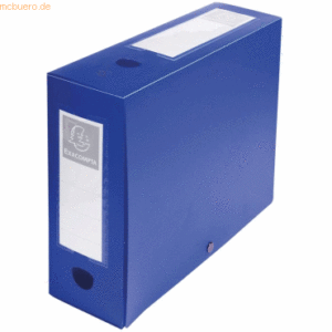 Exacompta Sammelbox A4 100mm PP blau