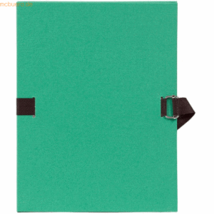 Exacompta Dokumentenmappe A4 120mm mit dehnbarem Rücken hellgrün