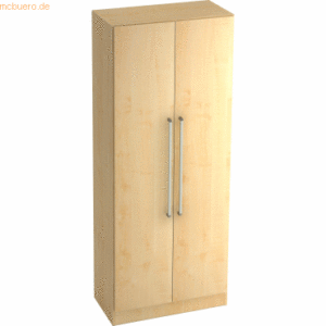 mcbuero.de Garderobenschrank Solid 5OH BxTxH 80x42x200