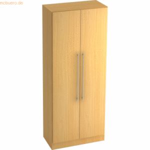 mcbuero.de Garderobenschrank Solid 5OH BxTxH 80x42x200