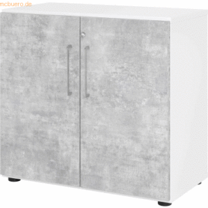 mcbuero.de Schrank Serie 9 2OH BxTxH 80x42x74