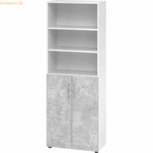 mcbuero.de Schrank 6OH /3OH Türen BxTxH 80x42x215