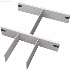 mcbuero.de Trennstege für Schubladen Rollcontainer Solid VE=2x5-teilig