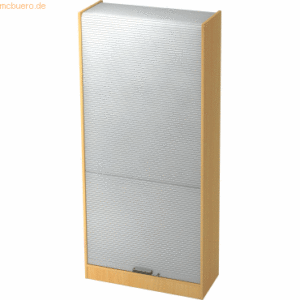 mcbuero.de Rollladenschrank Solid 5OH BxTxH 90x40x200