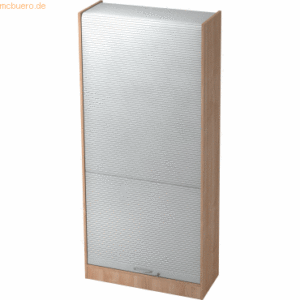 mcbuero.de Rollladenschrank Solid 5OH BxTxH 90x40x200