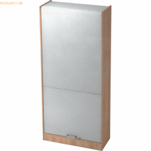 mcbuero.de Rollladenschrank Solid 5OH BxTxH 90x40x200