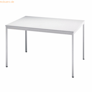 mcbuero.de Besprechungstisch 1200x800mm grau/grau