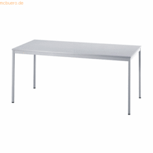 mcbuero.de Besprechungstisch 1600x800mm grau/grau