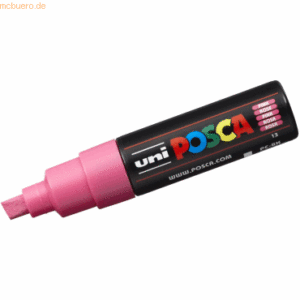 6 x Uni-Ball Fasermaler Uni Posca PC-8K 8mm rosa