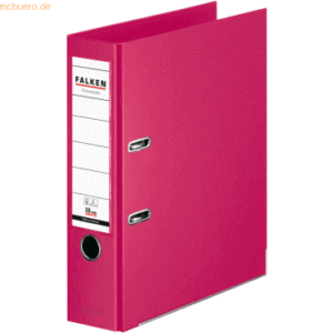 Falken Ordner Chromocolor A4 PP 80mm fuchsia