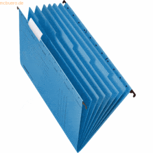 Falken Mehrfachhängemappe UniReg 6 Trennblätter blau