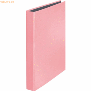 10 x Falken Ringbuch PastellColor A4 2 Ringe A4 Flamingo-Pink