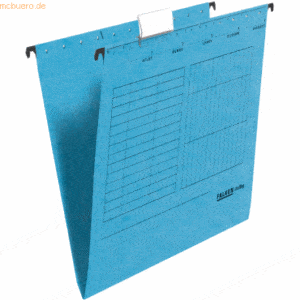 Falken Hängemappe UniReg Kraftkarton 230g/qm seitlich offen blau