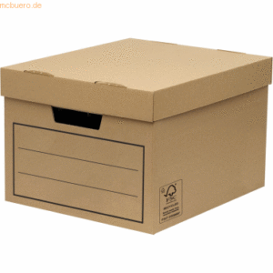 Bankers Box Aufbewahrungsbox Bankers Box 320x250x390 mm braun VE=10 St