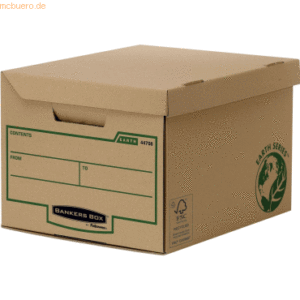 Bankers Box Klappdeckelbox Kubus Bankers Box Earth Series 325x260x375m