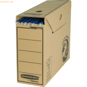 10 x Bankers Box Hängemappenarchiv Bankers Box Earth 117x265x322 mm br