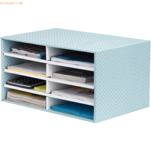 Bankers Box Schreibtisch Organizer Style 8 Fächer BxHxT 49x26x31cm grü