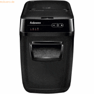 Fellowes Aktenvernichter AutoMax 200C Partikel 4x38mm schwarz