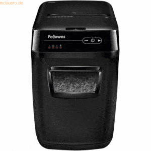 Fellowes Aktenvernichter AutoMax 200M Partikel 2x14mm schwarz