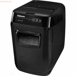 Fellowes Aktenvernichter AutoMax 130C Partikelschnitt 4x51mm schwarz