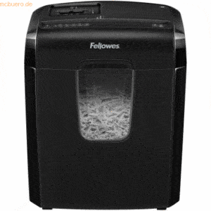 Fellowes Aktenvernichter Powershred 3C Partikelschnitt 4x35mm schwarz