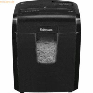 Fellowes Aktenvernichter Powershred M-8C Partikelschnitt 4x35mm schwar