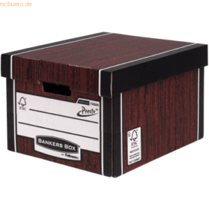 10 x Bankers Box Archivbox Standard BxHxT 34x25