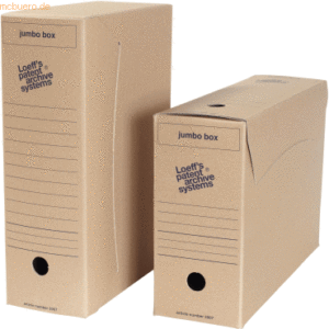 Loeffs Patent Archivschachtel Jumbo Box 3007 25