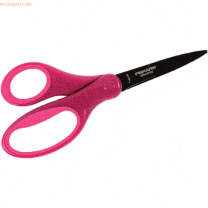 Fiskars Kinderschere Glitzer pink ab 10 Jahren