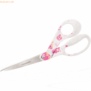 Fiskars Schere Inspiration 21cm Blumen