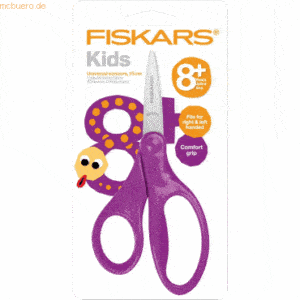 Fiskars Kinderschere 15cm lila beidhändig