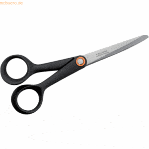 Fiskars Universalschere Recycling 18cm Rechts- und Linkshänder schwarz