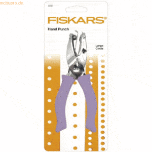 Fiskars Handmotivstanzer 1/4 Zoll Großer Kreis