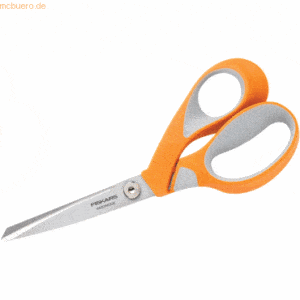 Fiskars Schere RazorEdge Softgrip 21cm Rechtshänder weiß/orange