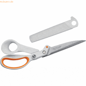 Fiskars Schere Amplify RazorEdge 24cm weiß/orange