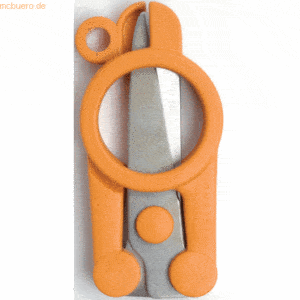 Fiskars Schere classic klappbar Rechts- und Linkshänder orange