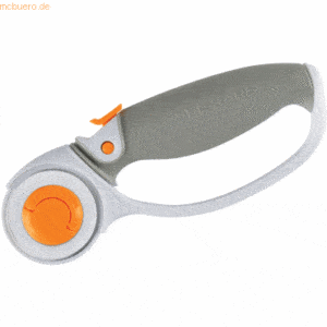 Fiskars Rollmesser 45mm grau/weiß