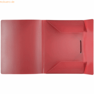Foldersys Sammelmappe A4 PP 16mm Rücken vollfarbig rot