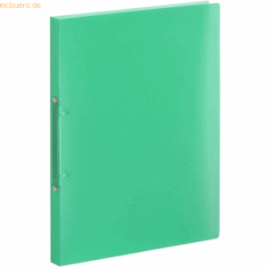 Foldersys Ringbuch A4 2-Ringe 16mm PP grün transluzent