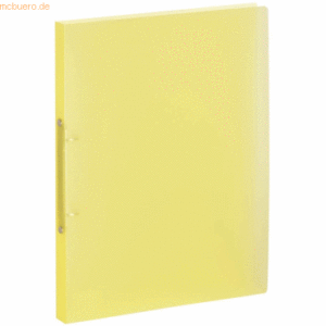 Foldersys Ringbuch A4 2-Ringe 16mm PP gelb transluzent