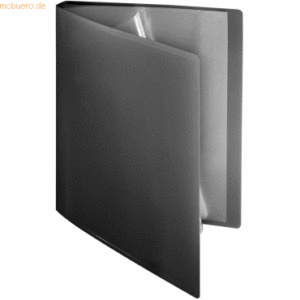 Foldersys Sichtbuch flexibel A4 10 Hüllen PP schwarz