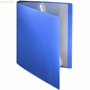 Foldersys Sichtbuch flexibel A4 10 Hüllen PP blau